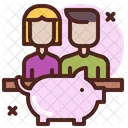 Economy Couple Budget Family Budget アイコン