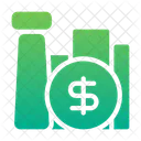 Economy Industry Factory Coin Icon