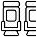 Economy Class Flugsitz Passagiersitz Symbol