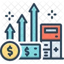 Economy Rise Financial Growth Growth Icon