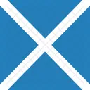 Ecosse Drapeau Monde Icône