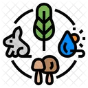 Ecosystem Climate Change Environment Icon