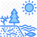 Ecosystem Sea Fish Icon