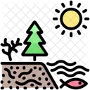 Ecosystem Sea Fish Icon