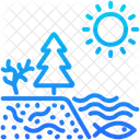 Ecosystem Sea Fish Icon