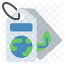 Ecotag Label Ecology Icon