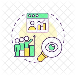 Suivi et analyse de l'écoute sociale  Icône