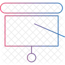 Projecteur d'écran  Icône