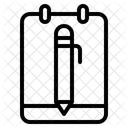 Noter Ecrire Stylo Icône