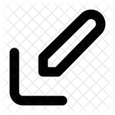Ecrire Editer Crayon Icône