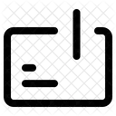Interface Ecrire Modifier Icône