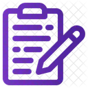 Ecriture Stylo Signature Icône
