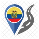 Ecuador Flagge Symbol