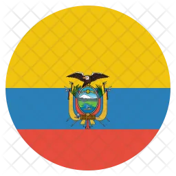 Ecuador Flag Icono