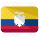 Ecuador Flag Country Icon