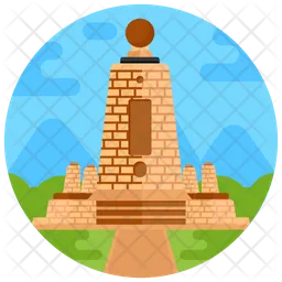 Ecuador Monument  Icon