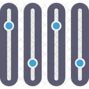 Ecualizador Preferencias Musicales Configuracion De Sonido Icono