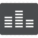 Ajuste Barra De Ecualizador Configuracion De Efectos De Sonido Icono