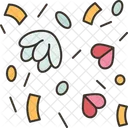 Edding Confetti Celebration Icon