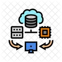 Edge Computing Node Icon