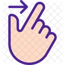 Touch Gesture Edge Icon