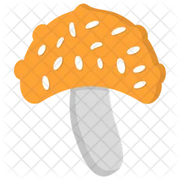 Edible Mushroom  Icon
