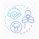 Edible mushrooms  Icon