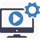 Edicao De Video Editar Video Player De Video Ícone