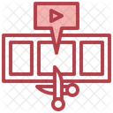 Edição de vídeo  Icon