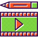 Edicao De Video Configuracao Video Icon