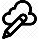 Computacao Em Nuvem Edicao Em Nuvem Editor Em Nuvem Ícone