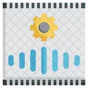 Edición de audio  Icono