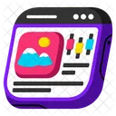 Edición de imagen  Icono