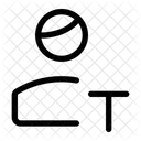 Edición de texto del usuario  Icono