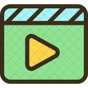 Edición de video  Icono