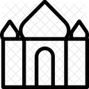 La Construccion De Islamica Mezquita Icono