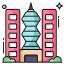 Edificio comercial  Icono