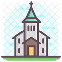 Iglesia Edificio Edificio Del Cristianismo Icono