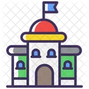 Edificio Del Gobierno Icono