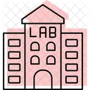 Laboratorio Edificio Ciencia Icono