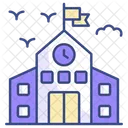 Edificio universitario  Icono