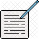 Write Document Notes Icon