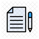 Edit File Document Icon