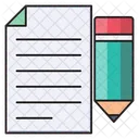Edit Create Document Icon