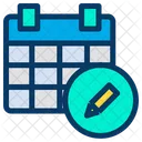 Edit Calendar  Icon