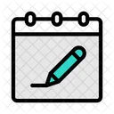 Edit Calendar  Icon