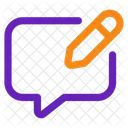 Edit Chat Chat Communication Icon
