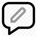 Edit Chat Chat Message Icon