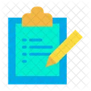 Edit Clipboard Document Icon