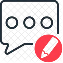 Edit Comment Comment Edit Icône